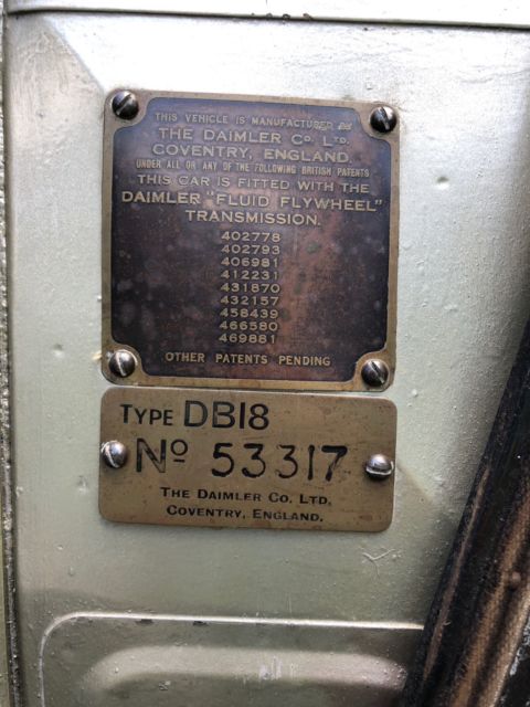 1949 Other Makes Daimler DB18 - photo 11