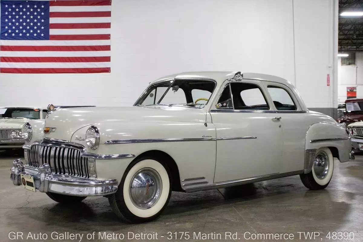 1949 DeSoto Custom Club Coupe 30994 Miles Gray 236ci 6 Cylinder 1949 DeSoto Custom Club Coupe