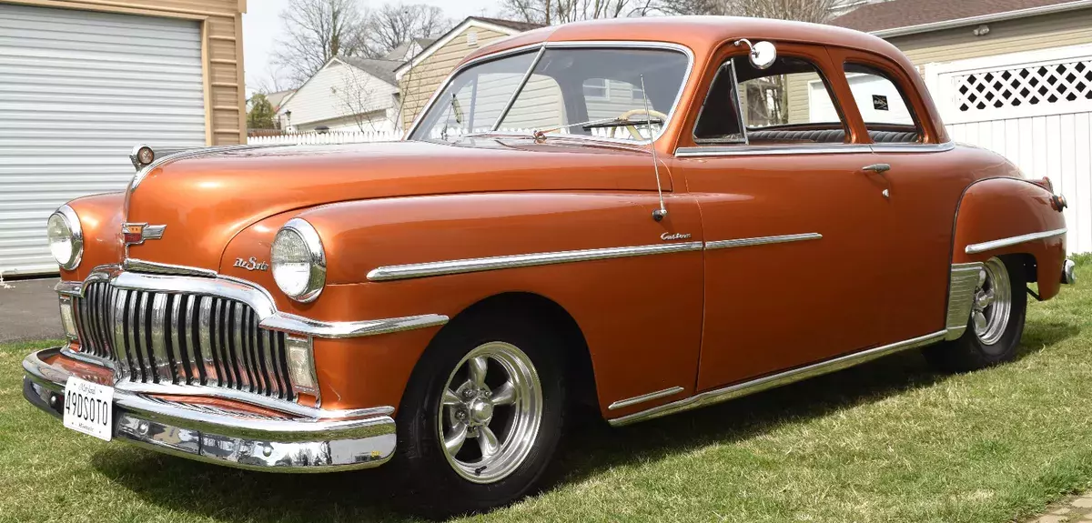 1949 DeSoto Custom Coupe S-11 Street Rod Original I6 with Fluid Drive Trans VG 1949 DeSoto Custom Coupe 2 Door Street Rod