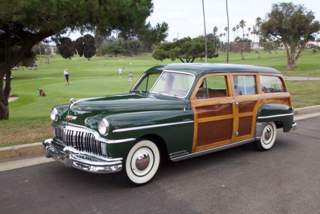 1949 Desoto Deluxe Woodie Station Wagon Restored to Concour #1 Rare 1949 DeSoto Deluxe Woodie Station Wagon Rare