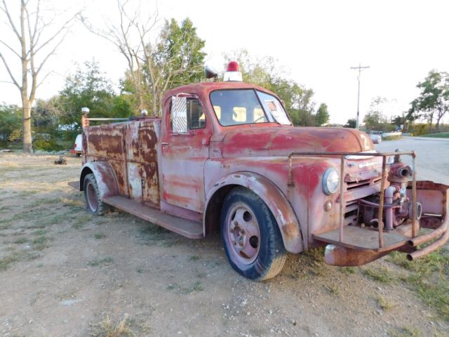 1949 dodge 5 window fire truck 1949 Dodge Other Pickups