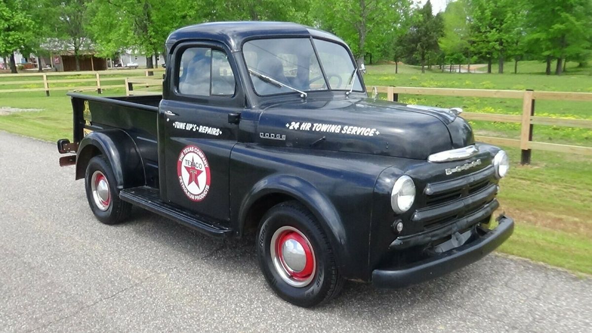 1949 Dodge 5 Window Truck Pilothouse Step Side Short Bed TEXACO 1949 Dodge Other Pickups