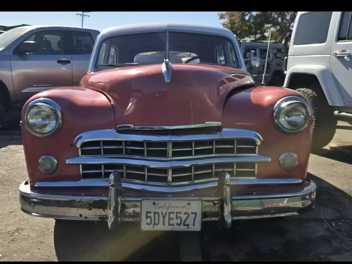 1949 Dodge Meadowbrook Sedan White Fluid Drive 1949 Dodge Meadowbrook Fluid Drive