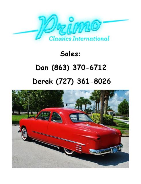 1949 Ford Custom Club Coupe Streetrod A/C Simply Gorgeous! - photo 10