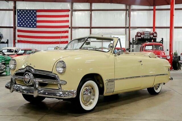 1949 Ford Custom Convertible 35611 Miles Miami Cream Convertible V8 3-On The Tre 1949 Ford Other Convertible