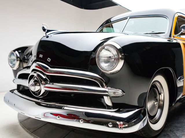 1949 Ford Custom Woody Wagon 350 V8 3 Speed Automatic Station Wagon Ebony Black 1949 Ford Other Woody Wagon