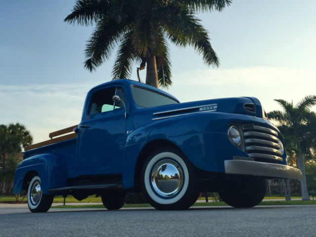 1949 Ford F1 Base 3.7L Flat 6 in an Awesome Blue 1949 Ford Other Pickups Base
