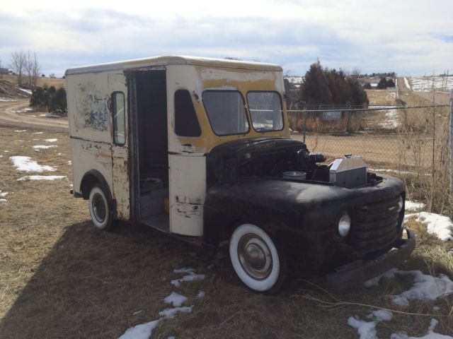 1949 ford F1 bread truck. Rat rod, hot rod, patina, f1, F1, ford, shop truck 1949 Ford Other Pickups