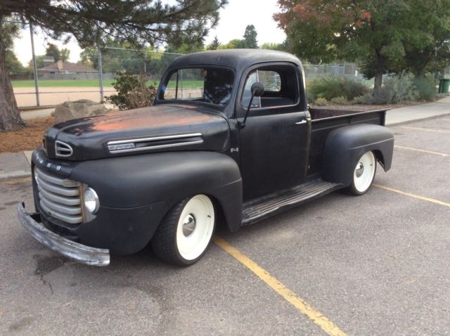 1949 Ford F1 hot rod, street rod, rat rod, survivo,r lowered 1949 Ford 1/2 Ton Pickup