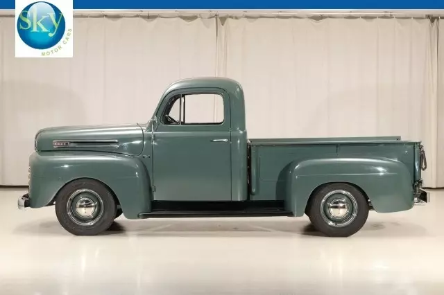 1949 Ford F1 Pickup RESTOMOD Regular Cab 1142 Miles Green Pickup Truck 4.6L V8 A 1949 Ford F1 Pickup RESTOMOD Regular Cab