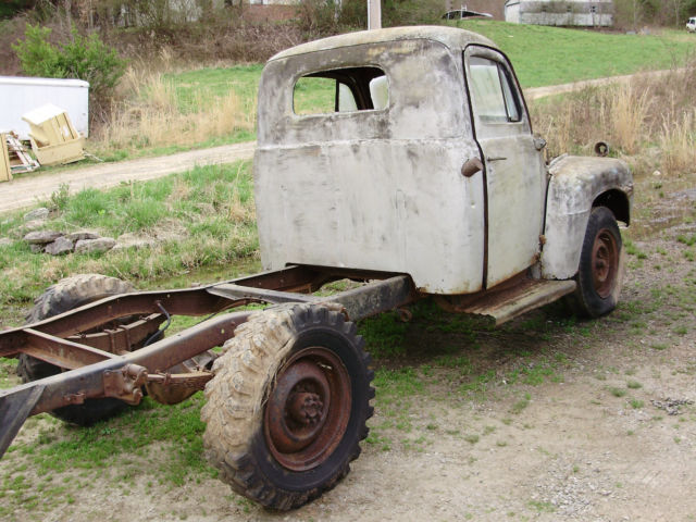 1949 Ford Pickup F1 - (actually an F3 same as F1 except heavy duty frame) 1949 Ford F1 Pickup (actually F3 Heavy Duty frame)
