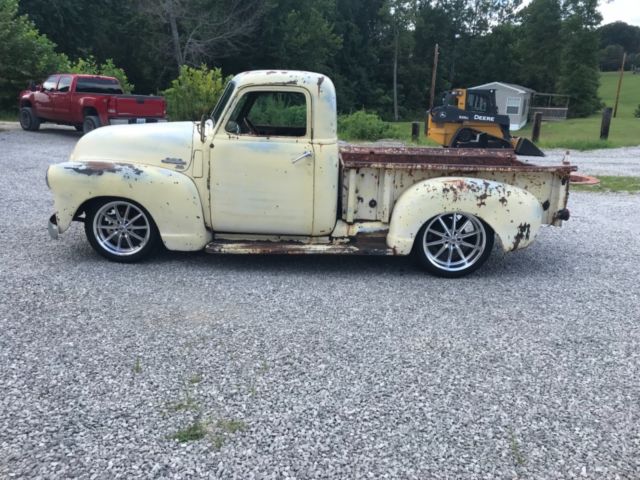 1949 GMC Shop Truck rat rod patina hot rod ls5.3 modern chassis Chevrolet 3100 1949 GMC 100