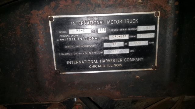 1949 International Harvester KB-2 - photo 4