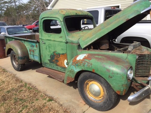 1949 INTERNATIONAL KB2 PICK UP TRUCK RAT ROD ORIGINAL CONDITION STUDEBAKER FORD 1949 International Harvester KB2