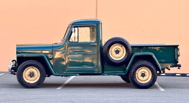 1949 Jeep CJ Pickup Green 4WD Manual Willy’s overland 1949 Jeep CJ Willy’s overland