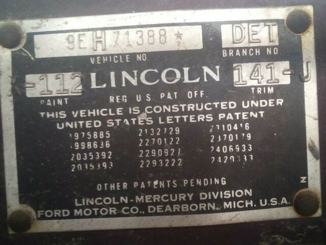 1949 Lincoln Continental - photo 2