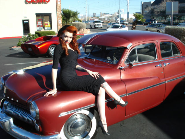 1949 MERCURY EIGHT -49  MERC ORIGINAL STOCK -LOW RIDER HOT ROD RAT SHOW CAR 1949 Mercury EIGHT 8 CRUISER AWSOME LOW RIDER ORIGINAL