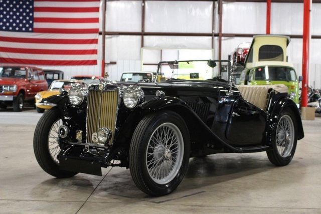 1949 MG TC 2832 Miles BLACK Convertible 1250cc I4 4 Speed Manual 1949 MG TC --