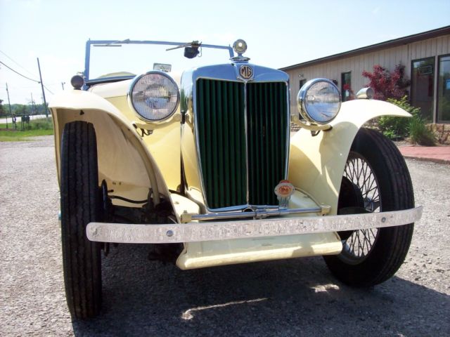 1949 MGTC FRAME OFF RESTORATION. EXU MODEL 1949 MG T-Series 2 DOORS
