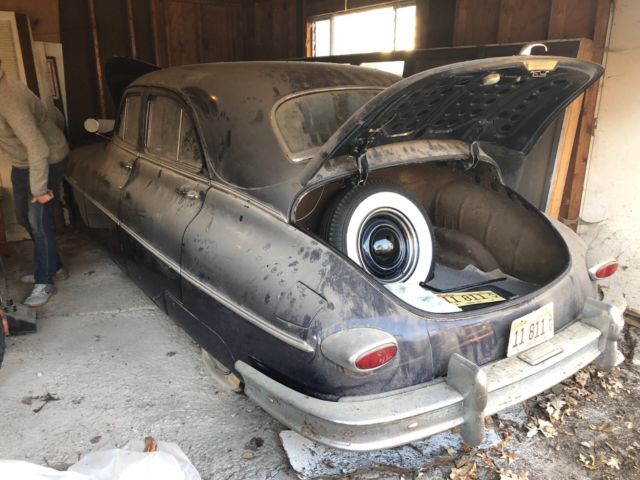 1949 Packard Deluxe Eight, Barn Find, bring a Trailer, No Reserve 1949 Packard Deluxe Eight Deluxe