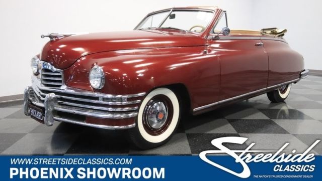 1949 Packard Super Eight Convertible Convertible 327 Straight 8 3 Speed Manual C 1949 Packard Super Eight Convertible