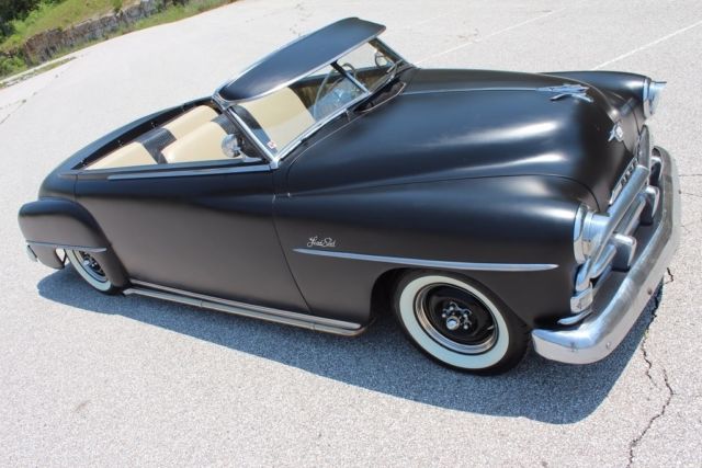 1949 Plymouth Rat Rod Lead Sled Rag Top Custom Cruiser Lowered. NICE!! 1951 1950 1949 Plymouth Lead Sled Convertible Rat Rod Custom