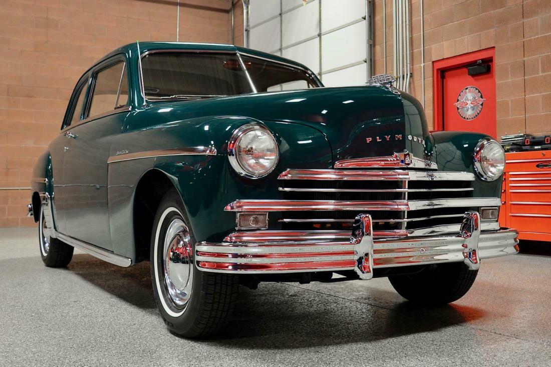 1949 Plymouth Special Deluxe Club Coupe Bolivia Green Beautifully Restored RARE! 1949 Plymouth Special Deluxe Club Coupe