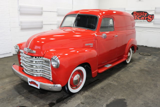 1949 Chevrolet 3100 Panel Truck Runs Drives Body Int Excel 235 I6 3spd manual - photo 5