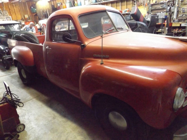1949 Studebaker 8' Bed Pickup Truck Flat 6 1949 Studebaker