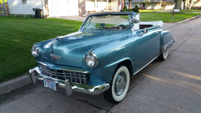 1949 Studebaker Champion Convertible - Appraised in 2007 at $23,500, Make Offer 1949 Studebaker Champion 8G-S2