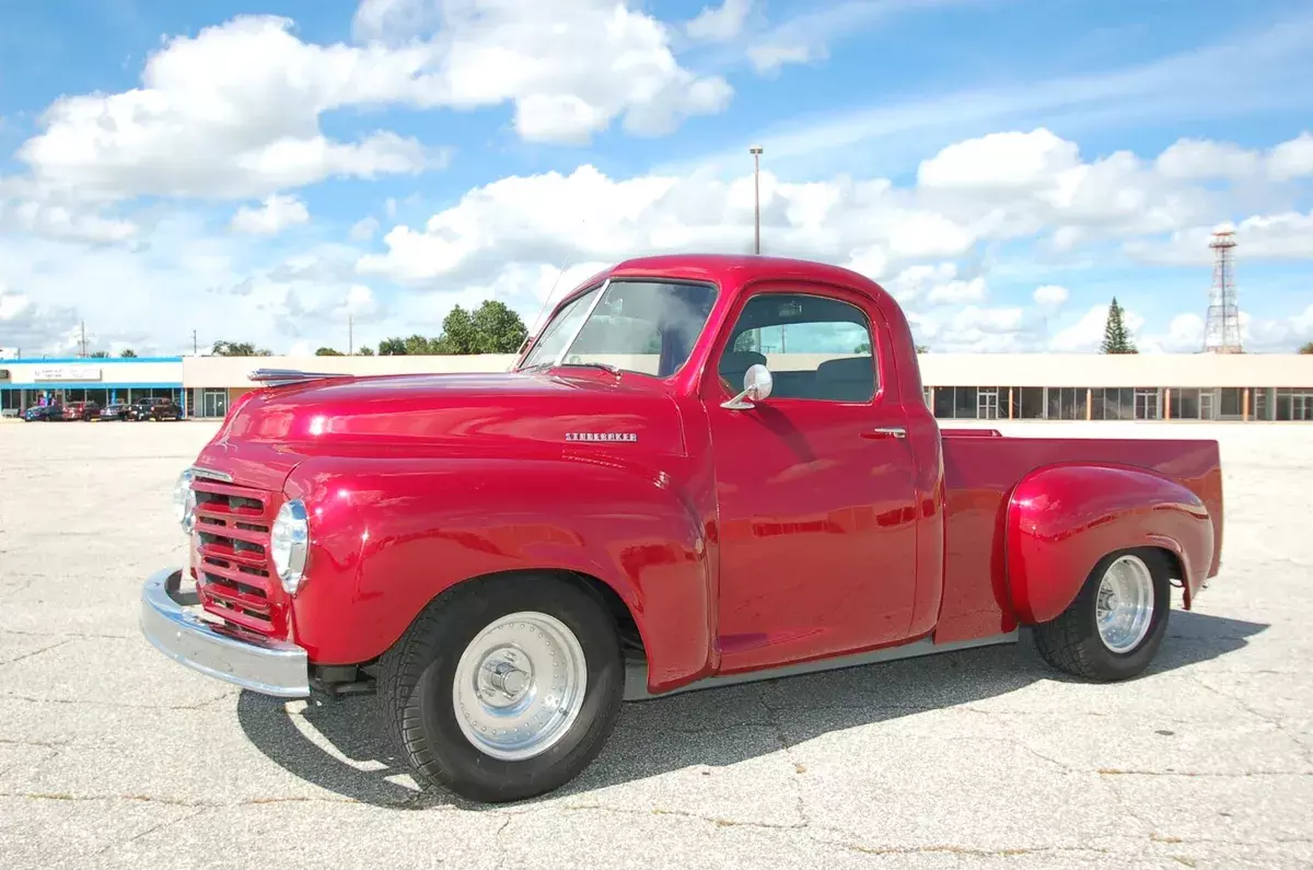 1949 studebaker truck on custom frame power steering power brakes A/C 1949 Studebaker Truck