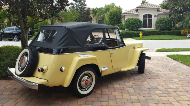 1949 Willys Jeepster 2 Door Phaeton Convertible - photo 3