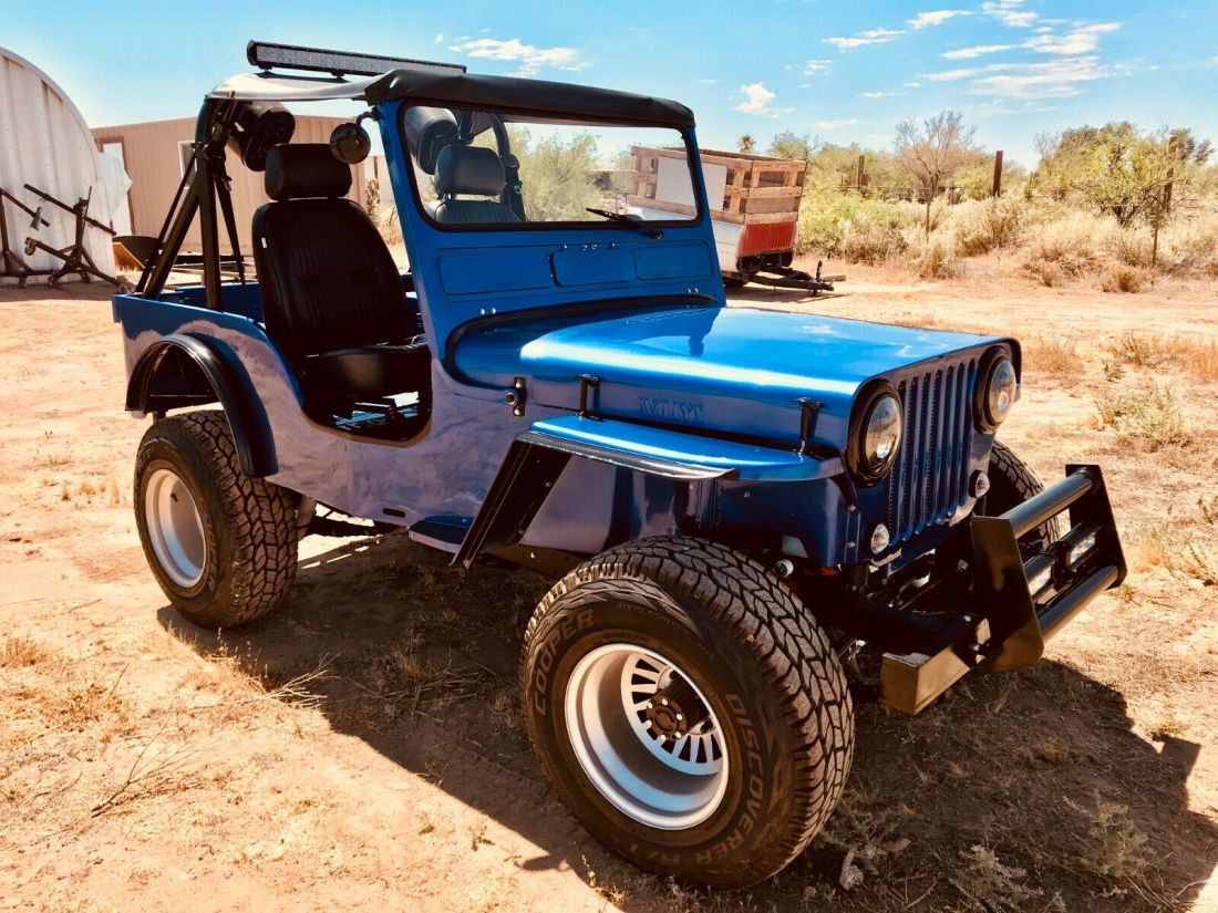1949 Willys CJ-3A Rotisserie Restored 1949 Willys