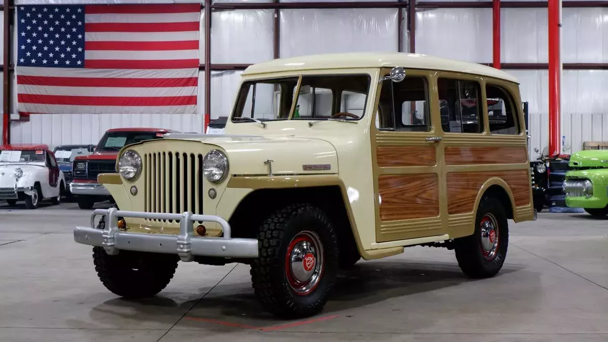 1949 Willys Jeep Wagon 64265 Miles Brown Station Wagon 2.2L I6 3-Speed 1949 Willys Jeep Wagon
