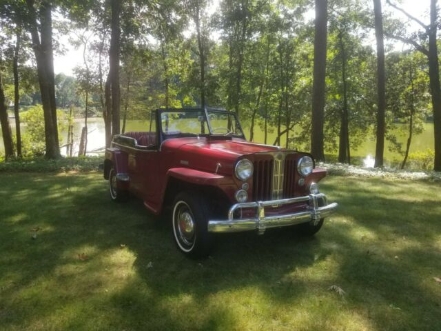 1949 Willys Jeepster 6 Cyl Super Hurricane Engine 1949 Willys Jeepster Super Hurricane