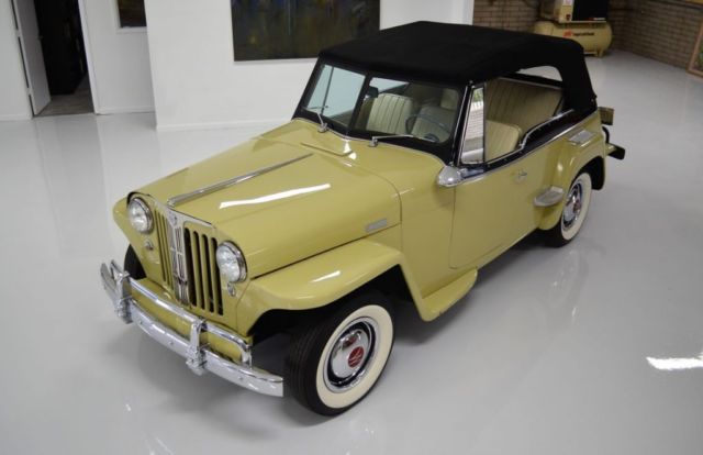 1949 Willys Jeepster 8068 Miles Manual 1949 Willys Jeepster --