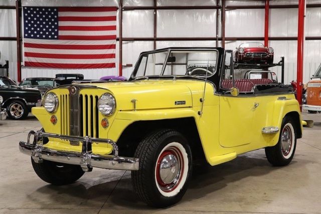 1949 Willys Jeepster 89585 Miles Bright Yellow SUV V6 Automatic 1949 Willys Jeepster --