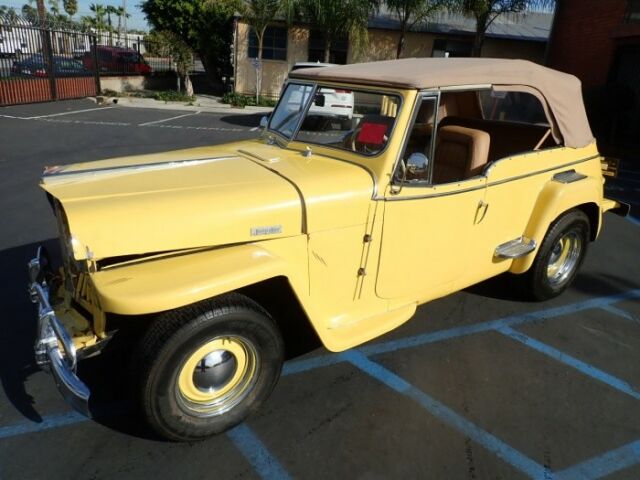 1949 Willys Jeepster Classic Salvage Damaged Vehicle! Must See!!!! 1949 Willys 439 Overland Ovation