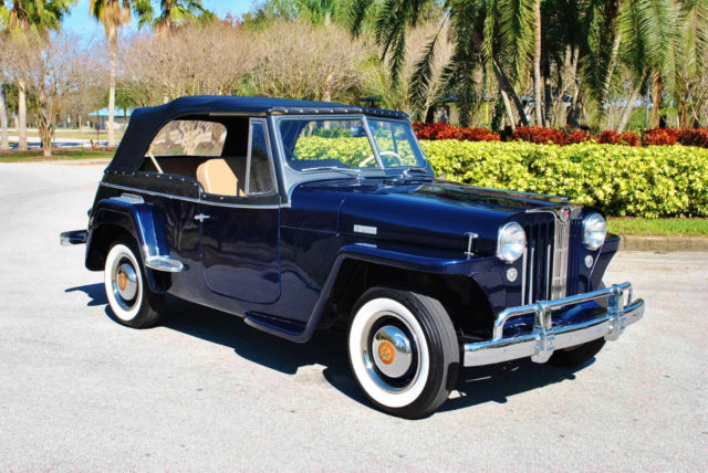1949 Willys Jeepster Convertible Beautiful Restoration! Documented! - photo 10
