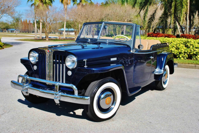 1949 Willys Jeepster Convertible Beautiful Restoration! Documented! - photo 2