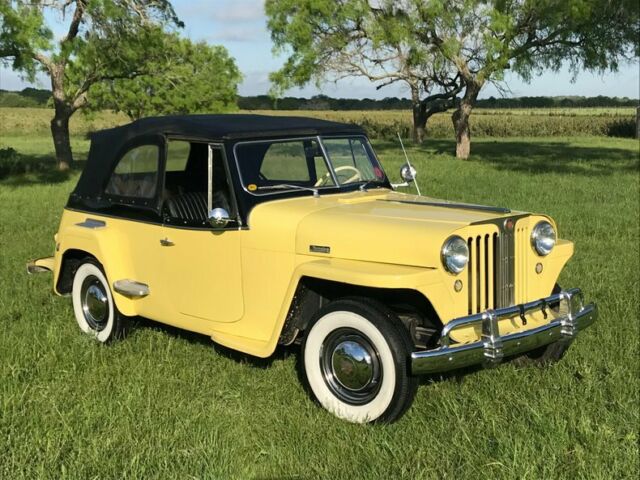 1949 Willys Jeepster Overlander 4 cyl 3sp with OD - photo 11