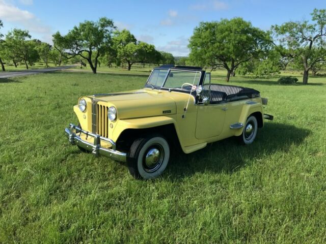 1949 Willys Jeepster Overlander 4 cyl 3sp with OD - photo 2