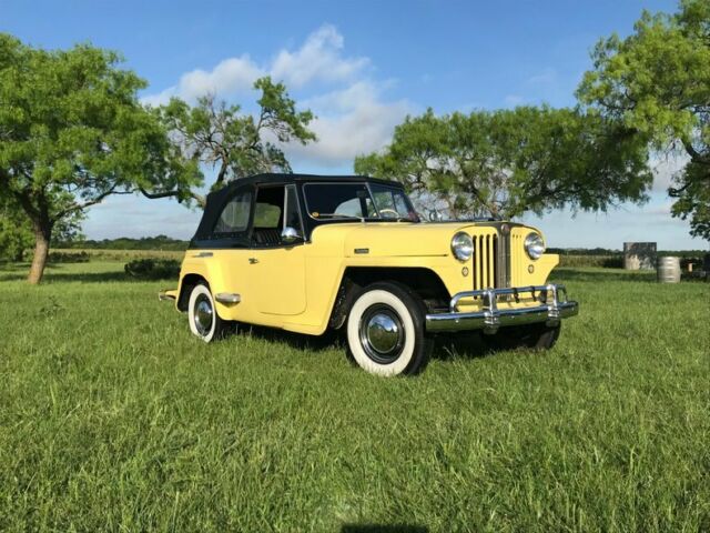 1949 Willys Jeepster Overlander 4 cyl 3sp with OD - photo 4
