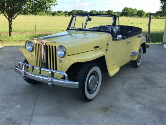 1949 Willys Jeepster Overlander 4 cyl 3sp with OD - photo 7
