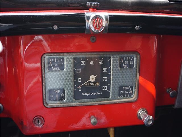 1949 Willys JEEPSTER RED - photo 12