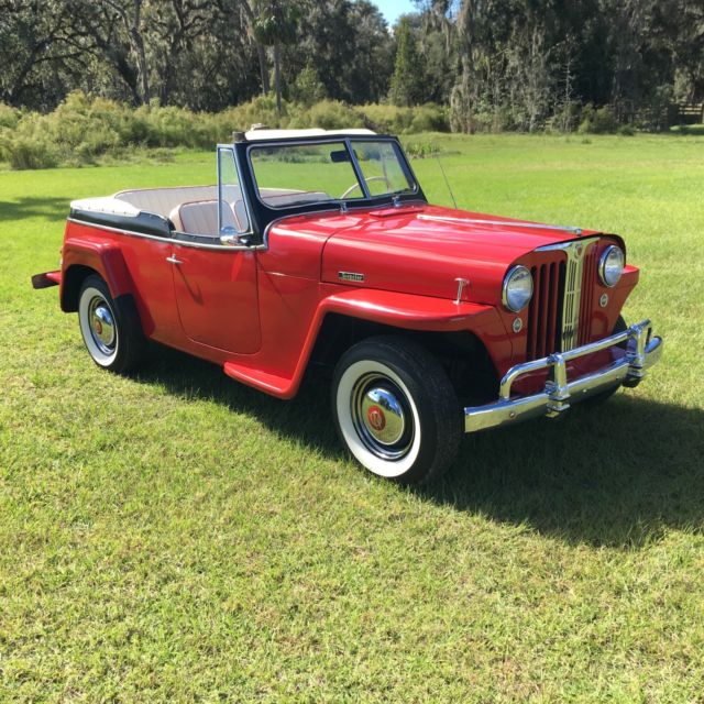 1949 Willys Overland Jeepster 6 cylinder 1949 Willys 4-63 Jeepster