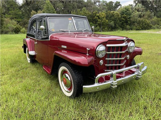 1949 Willys Overland Jeepster with upgrades 1949 Willys Jeepster Chrome