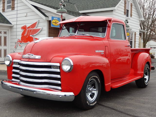 1950 50 Chevy 3100 Deluxe 5-Window * 235 6-Cylinder Manual * Chrome * Restored 1950 Chevrolet 3100 Deluxe 5-Window Pickup Truck