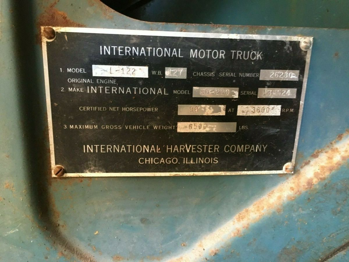 1950 International Harvester L-122 - photo 5
