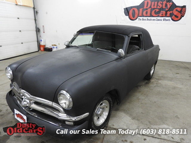 1950 Black Rat Rod Runs Drives Body Int VGood 350V8 Auto! 1950 Ford Coupe Rat Rod Runs Drives Body Int VGood 350V8 Auto
